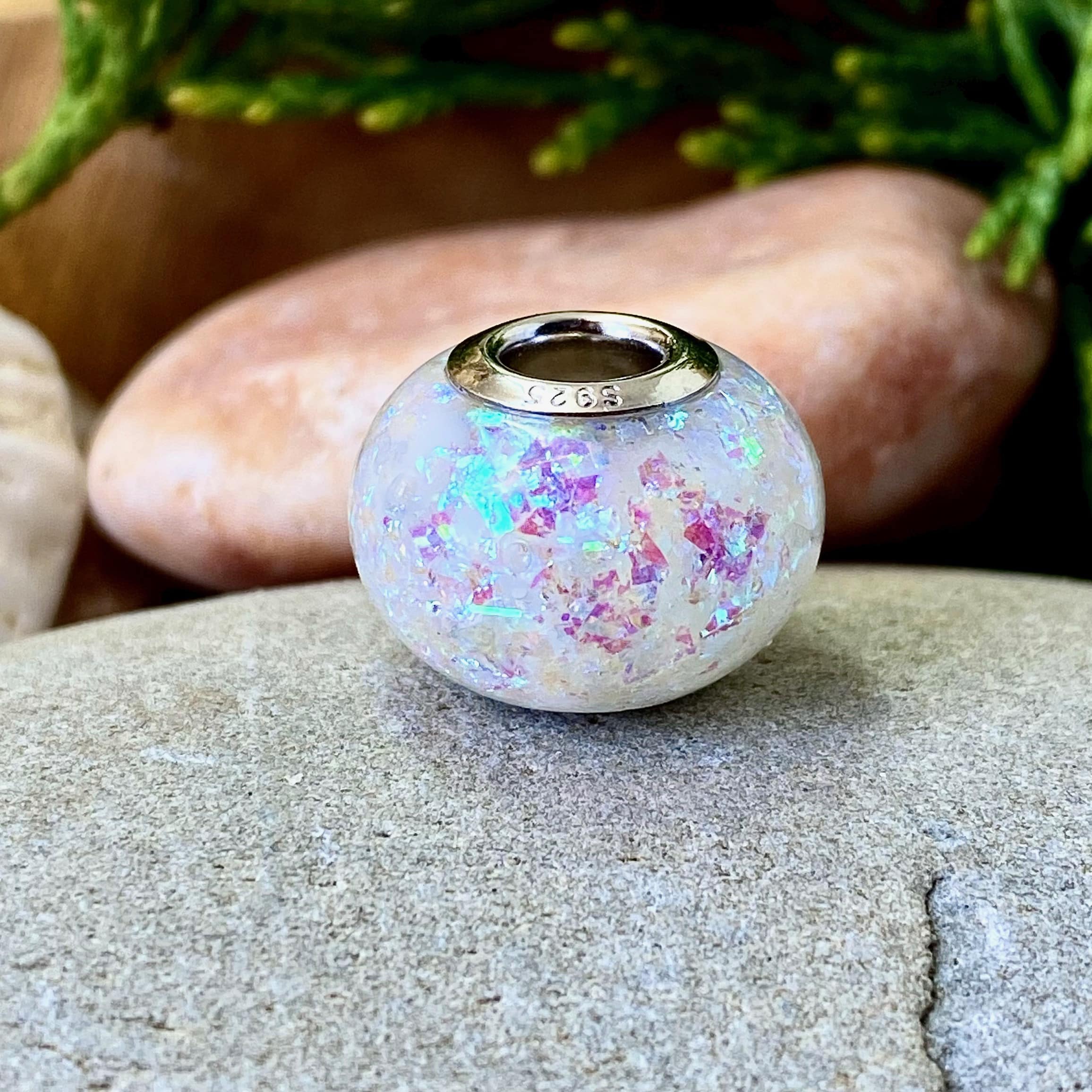 Perles style Pandora "Les feuilletées"